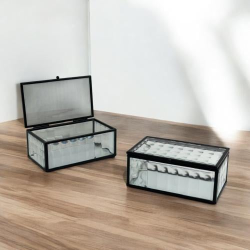 علبة إكسسوارات زجاج