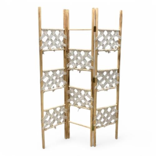 بارتيشن خشب ديكور 3 درفه