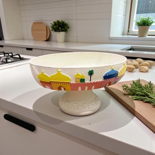 صحن سيراميك بقاعدة رمضان