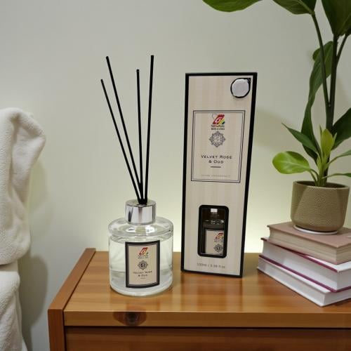 عطر فواحة 100 ملم - الورد المخملي مع العود