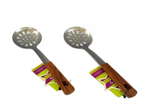 ملعقة مطبخ استيل بيد بالحبة