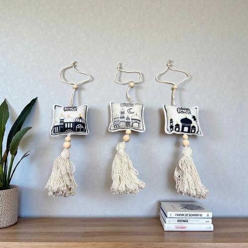 تعليقة ديكور قماش رمضان بالحيه