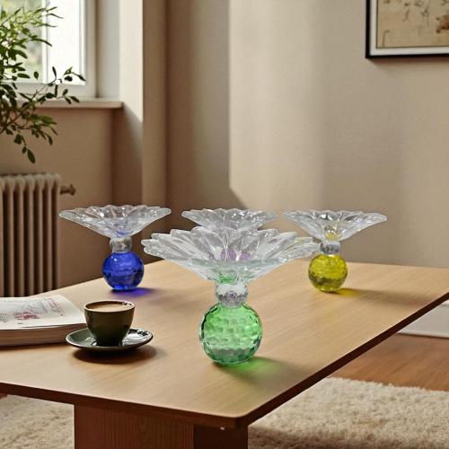 صحن كريستال بالحبة