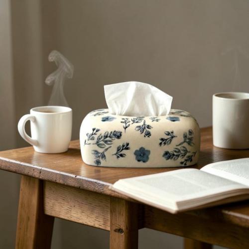 علبة مناديل سيراميك