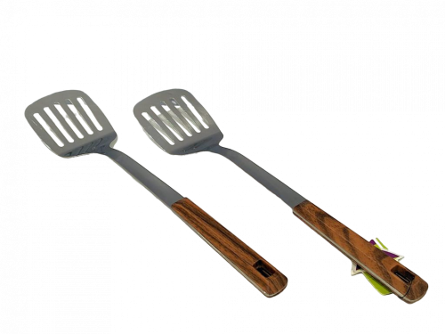 ملعقة مطبخ استيل بيد بالحبة