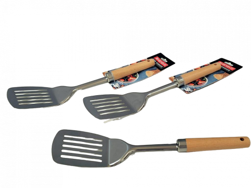 ملعقة مطبخ استيل بيد بالحبة