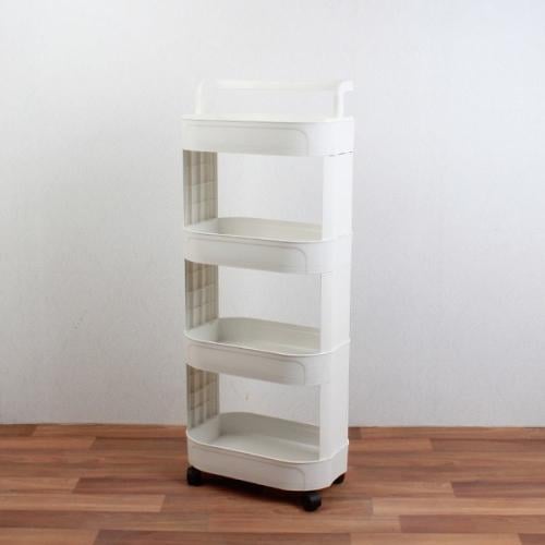 ترولي بلاستيك بعجلات 4 دور - سكري