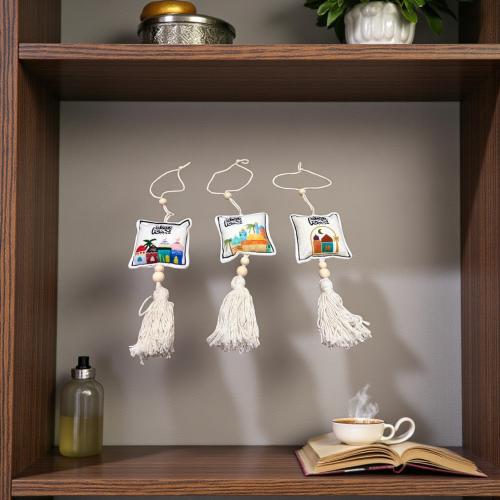 تعليقة ديكور قماش رمضان بالحيه