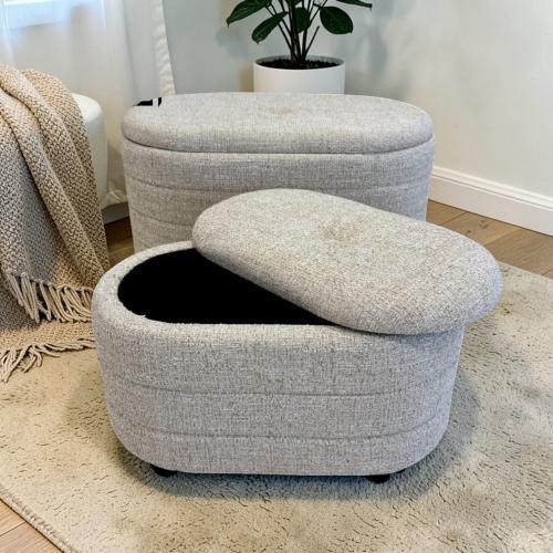 صندوق خشب قماش ابيض مقاسين