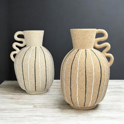 فازة سيراميك مقاس 30 سم