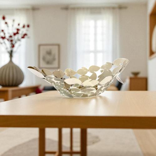 صحن ستيل فضي هندي