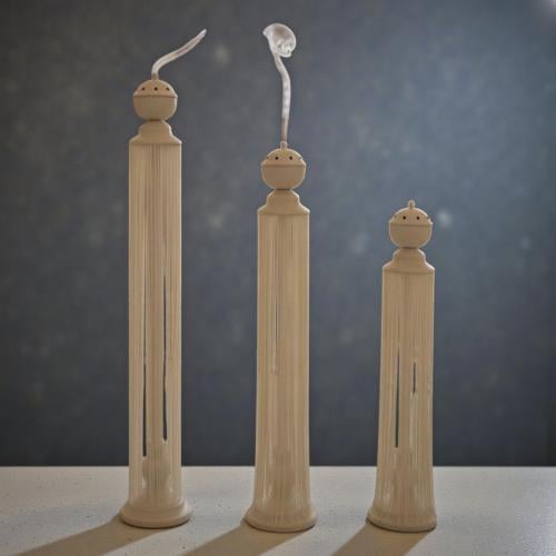 مبخرة معدن باستاند مقاسات مختلفة بالحبة