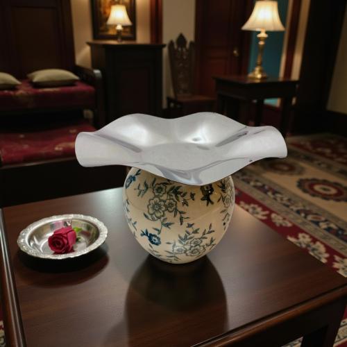 صحن ستيل بقاعدة