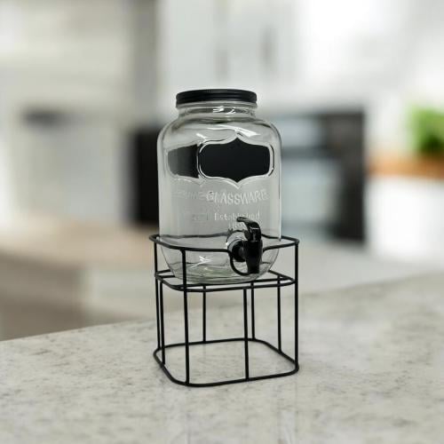 جك عصير زجاج باستاند 5 لتر