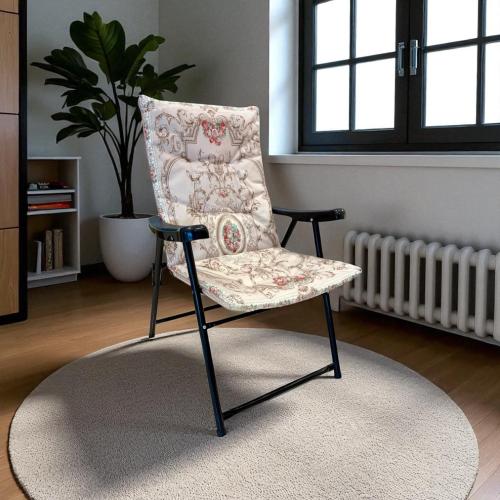 كرسي قماش ملون