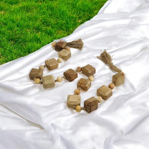 مسبحة ديكور  خشب 130 سم