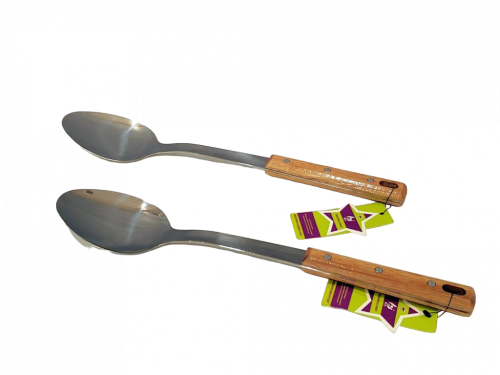 ملعقة مطبخ استيل بيد بالحبة