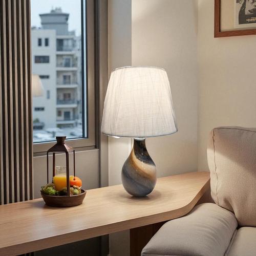 اباجورة سيراميك ملون