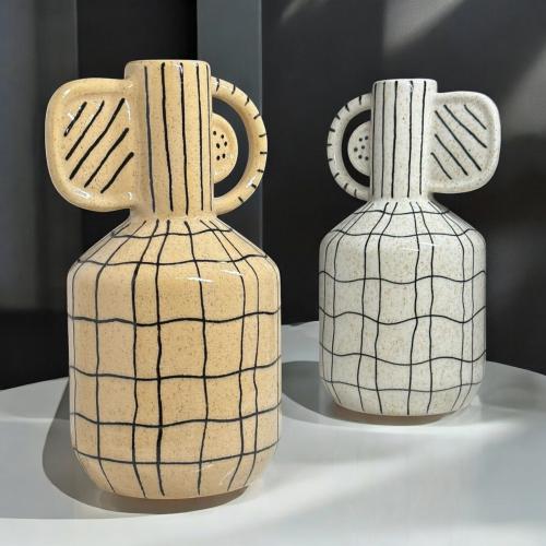 فازة سيراميك مقاس 30 سم