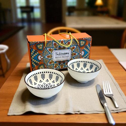 صحن سيراميك 2 حبه