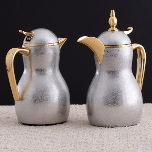 دله فضي * ذهبي 350مل بالحبة