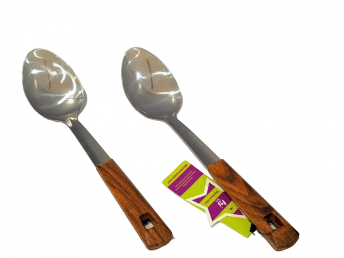 ملعقة مطبخ استيل بيد بالحبة