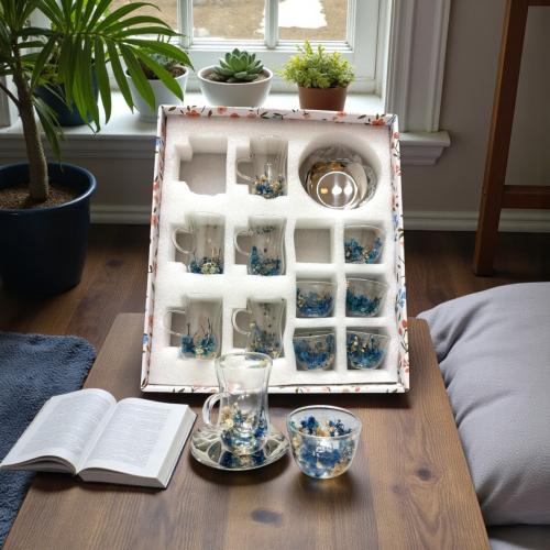 طقم كاسات 18 حبه