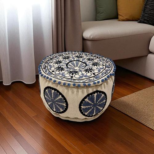 بوف دائري 40 * 25 سم هندي