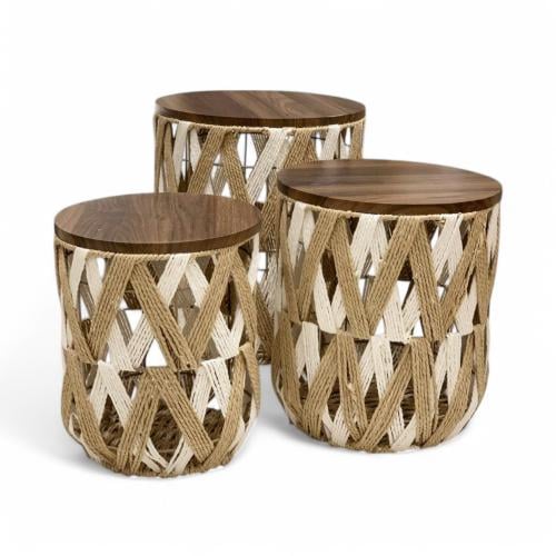 طقم طاولة خسف 3 حبه