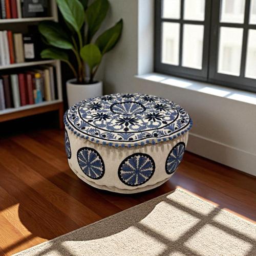 بوف دائري 60 * 25 سم هندي