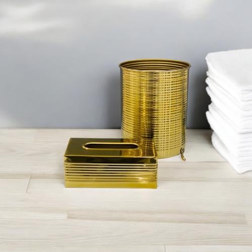 سله مع علبة مناديل