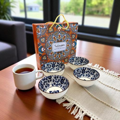 صحن سيراميك 4 حبه