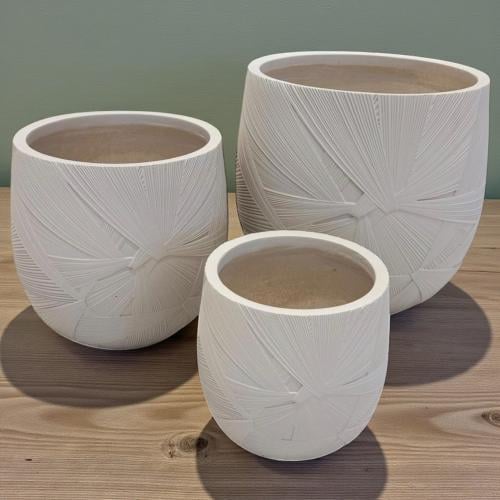 مركن شجر سيراميك 3 مقاسات