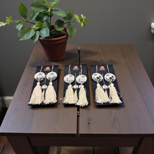 تعليقة ديكور 2 حبه رمضان يجمعنا - بالحبه