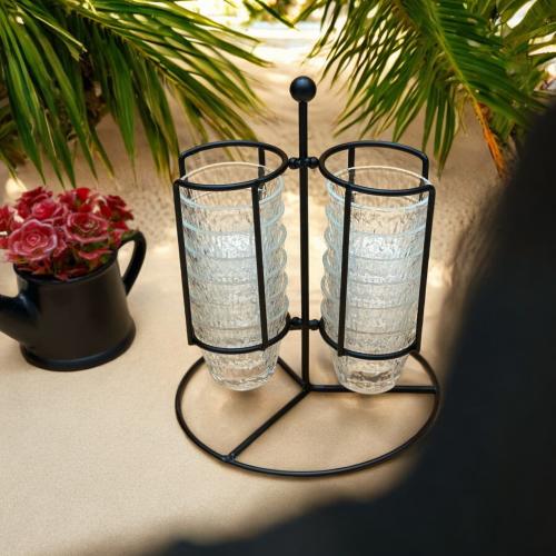 طقم فناجين قهوة مع ستاند