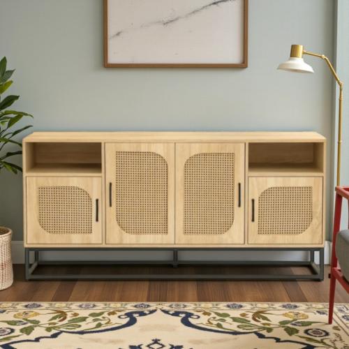 طاولة بوفية خشب