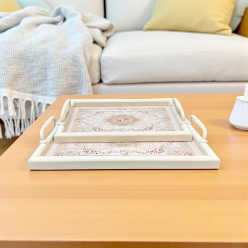 تبسي خشبي مستطيل 2 حبه