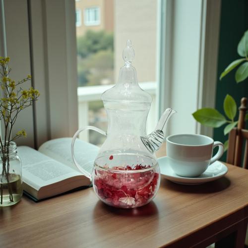 دلة زجاج 1000 مل