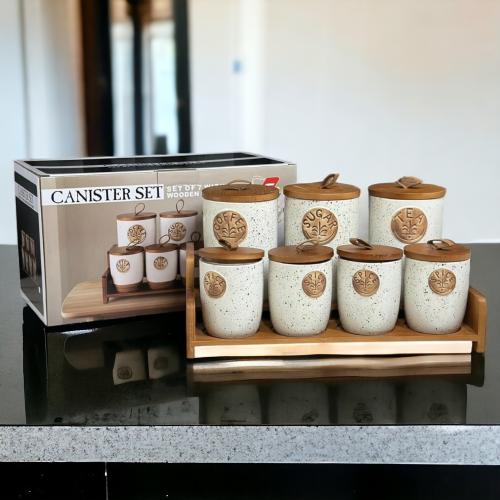 طقم بهارات خشب 7 حبه