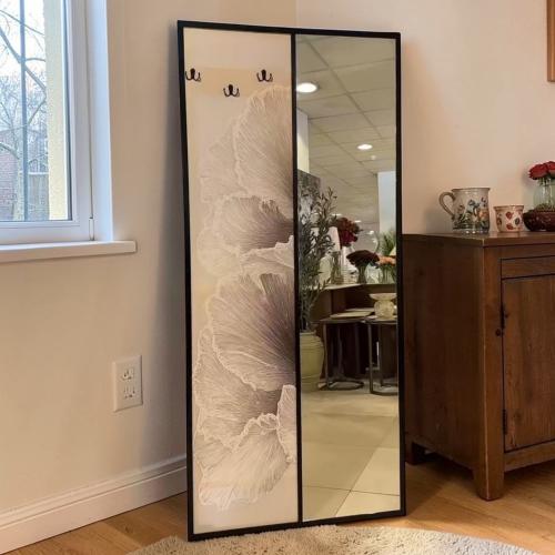 لوحة جدارية مرايا + غلاف مقاس 180 * 80 سم