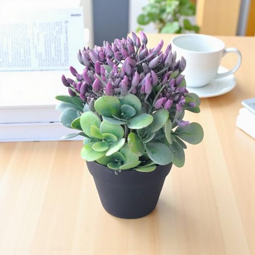 شجر ورد ملون مع مركن