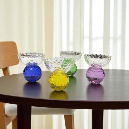 صحن كريستال بالحبة