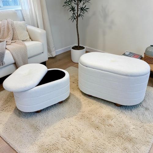 صندوق خشب قماش ابيض مقاسين