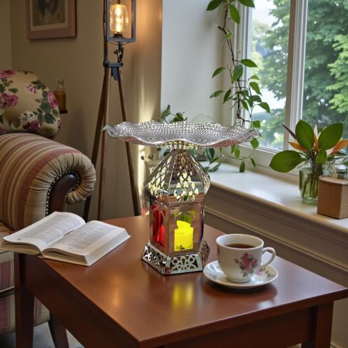 تبسي استيل بقاعدة فانوس بيج