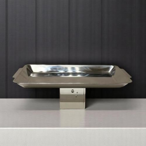 صحن حلا معدن بقاعدة