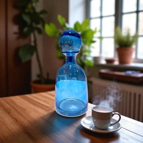 فازة زجاج ألوان