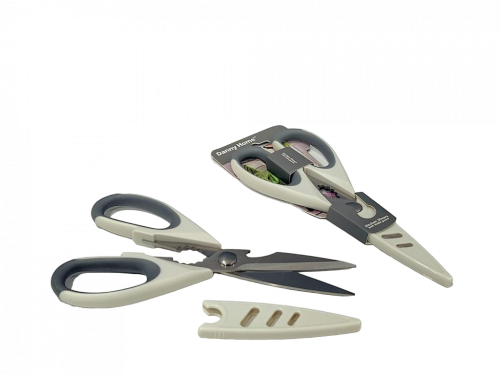 مقص مطبخ يد ملون بالحبة