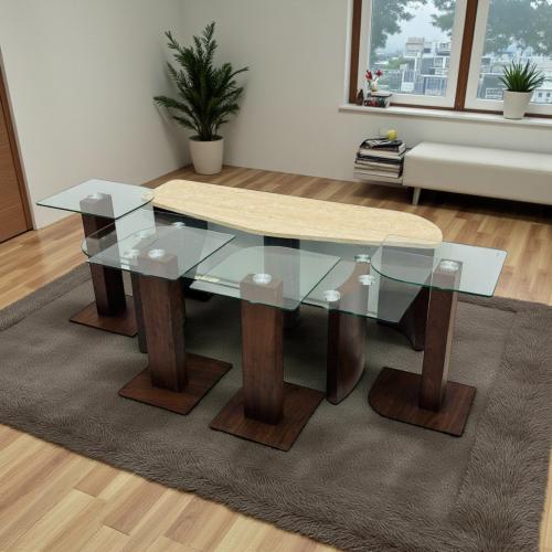 طقم طاولات 4 + 1