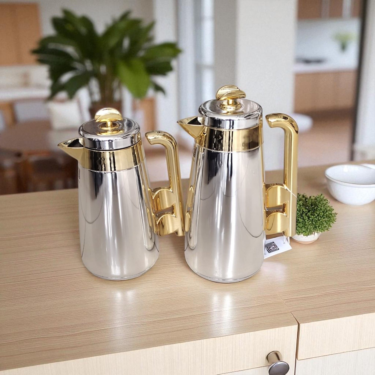 ترامس فضي مع ذهبي