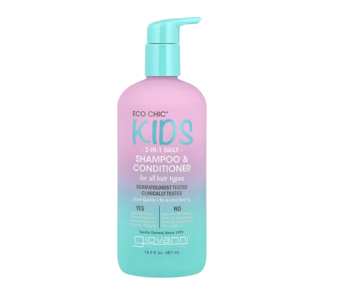 Giovanni, Kids, 2-In-1 Daily Shampoo & Conditioner